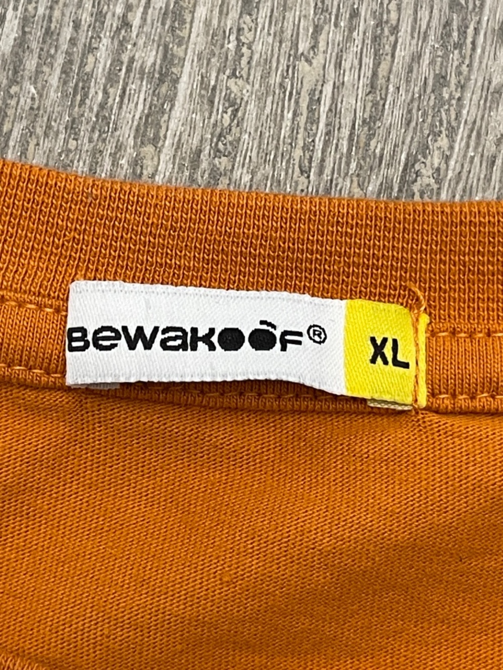 Bewakoof Garfield Graphic T Shirt Unisex Burnt Orange Short Sleeve Crew Neck - Picture 7 of 10